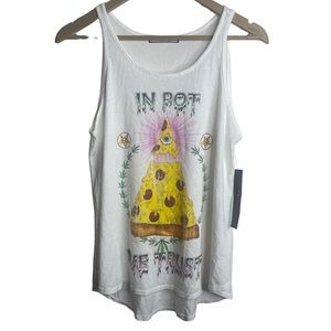 Prince Peter Collection Tank Top "In Pot We Trust" NWT size Small